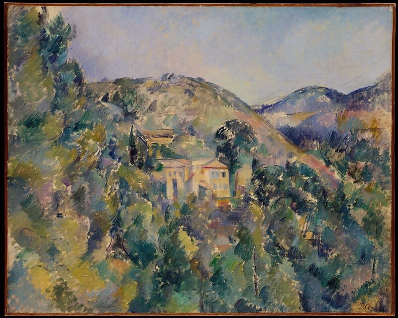 Paul Cézanne — View of the Domaine Saint-Joseph