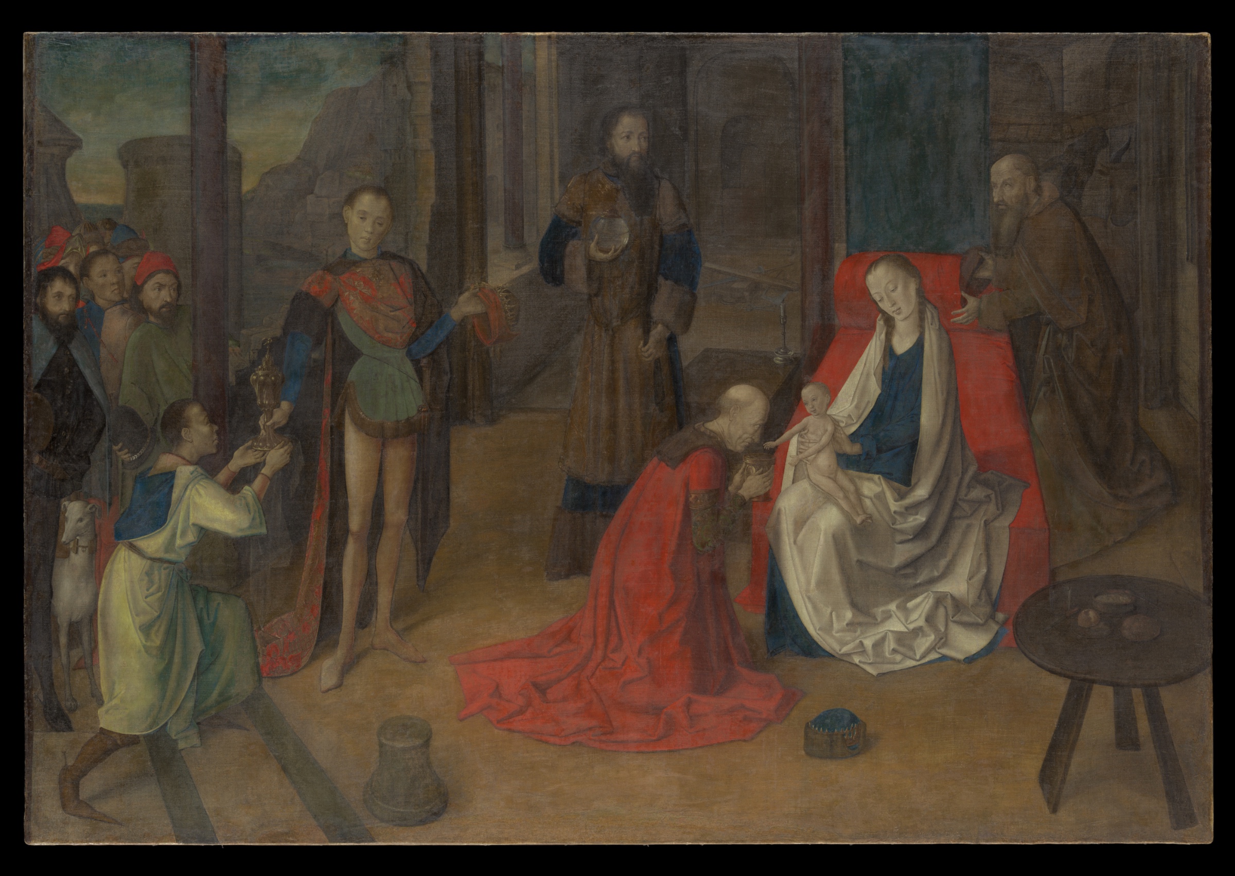 Joos van Wassenhove — The Adoration of the Magi