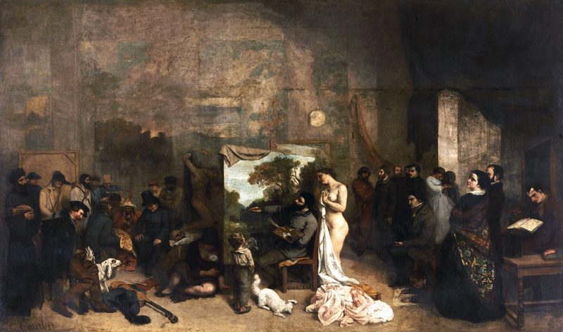 Gustave Courbet — The Painter's Studio