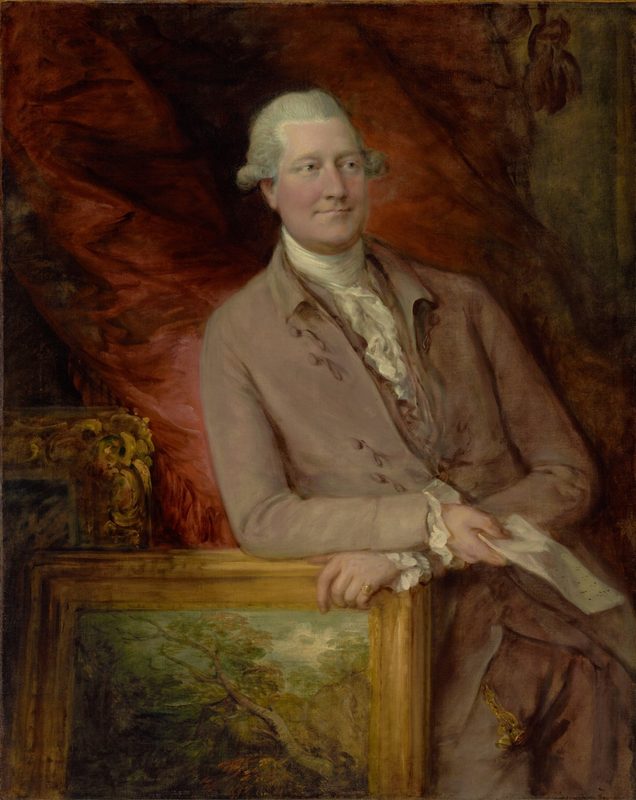 Thomas Gainsborough — Portrait of James Christie