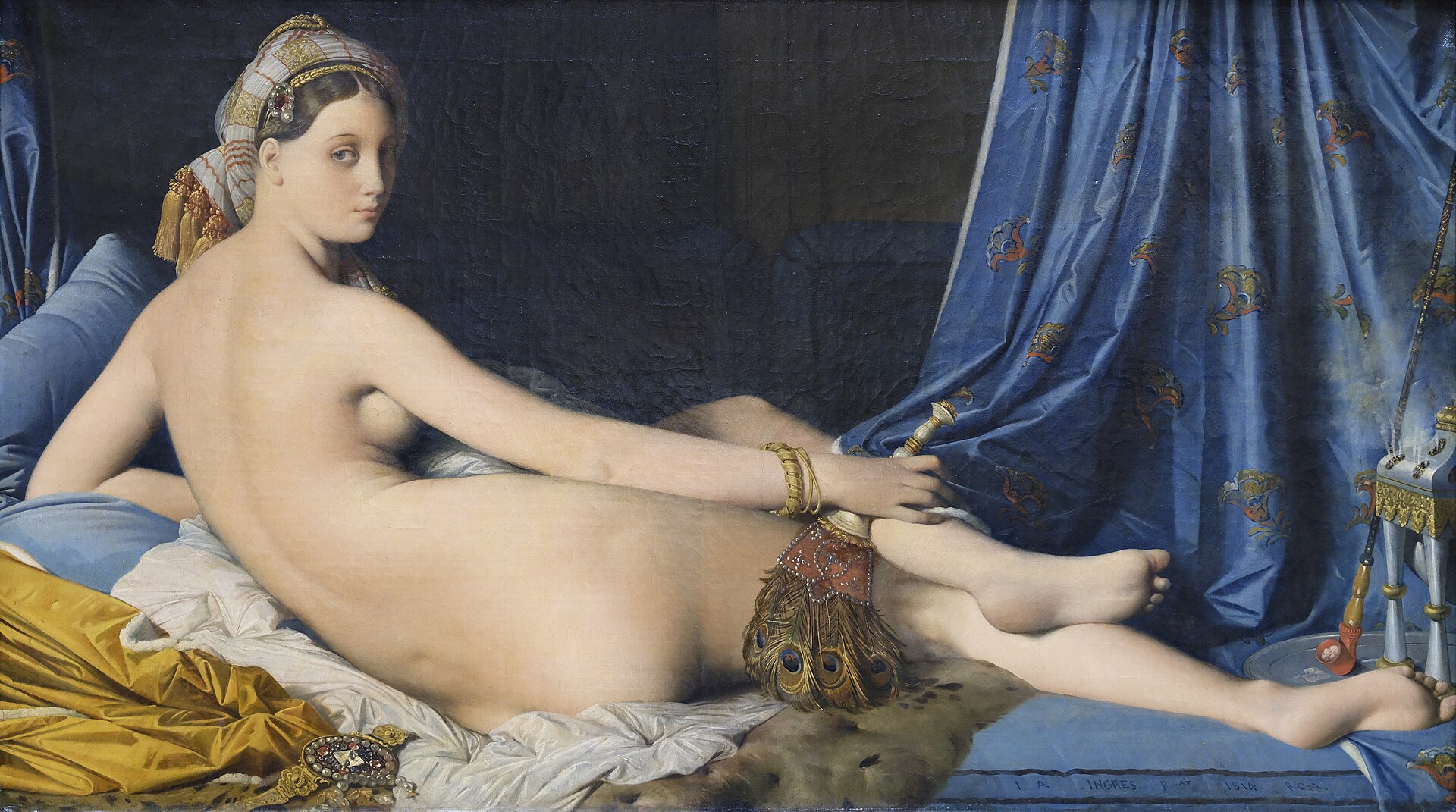 Jean Auguste Dominique Ingres — Grande Odalisque
