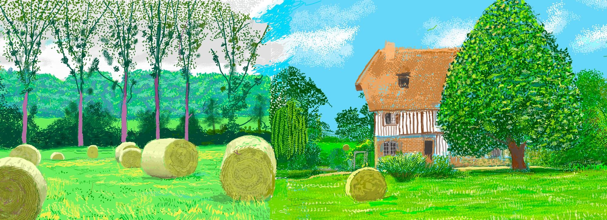 David Hockney — A Year in Normandie