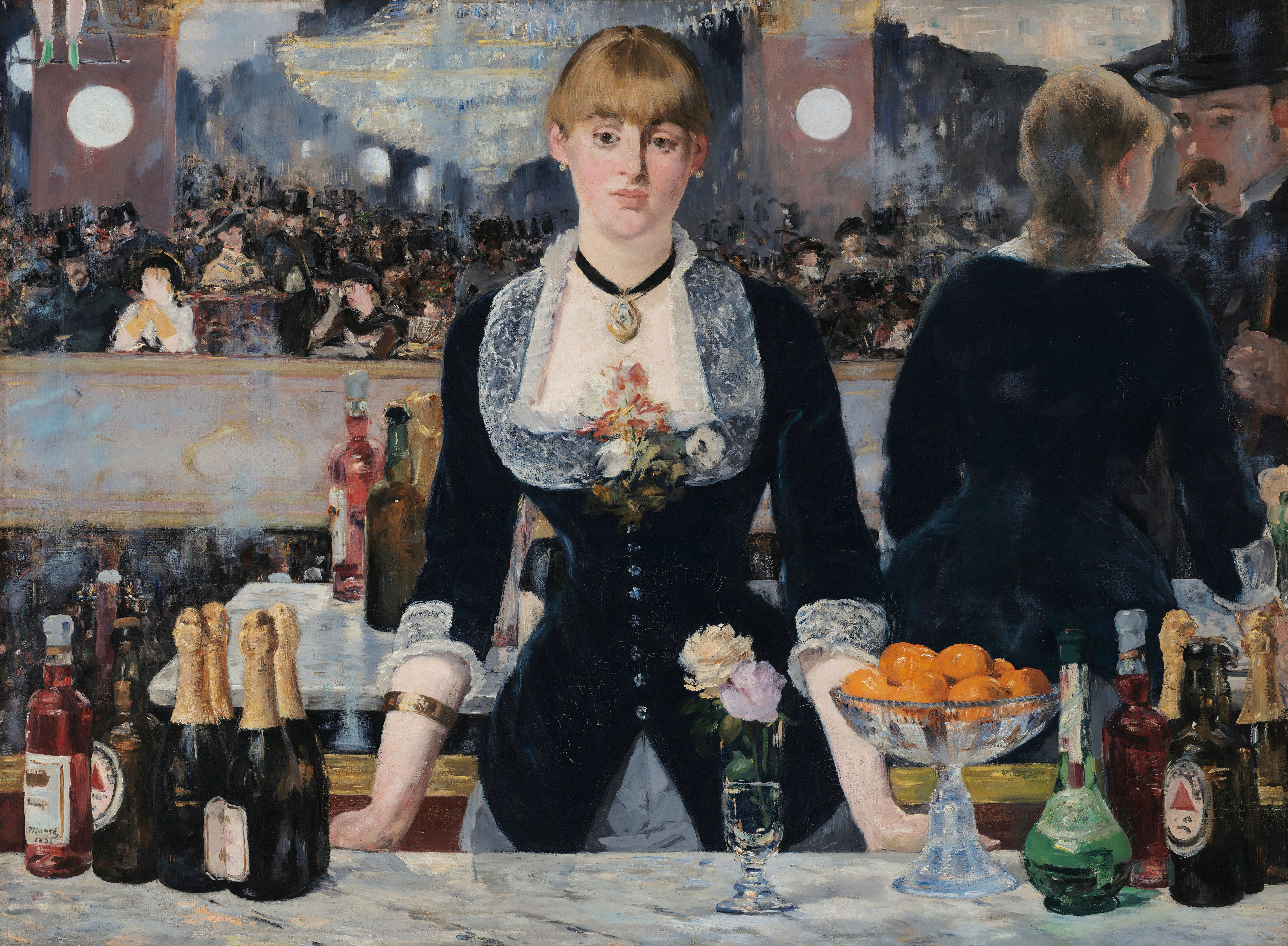 Édouard Manet — Un bar aux Folies Bergère
