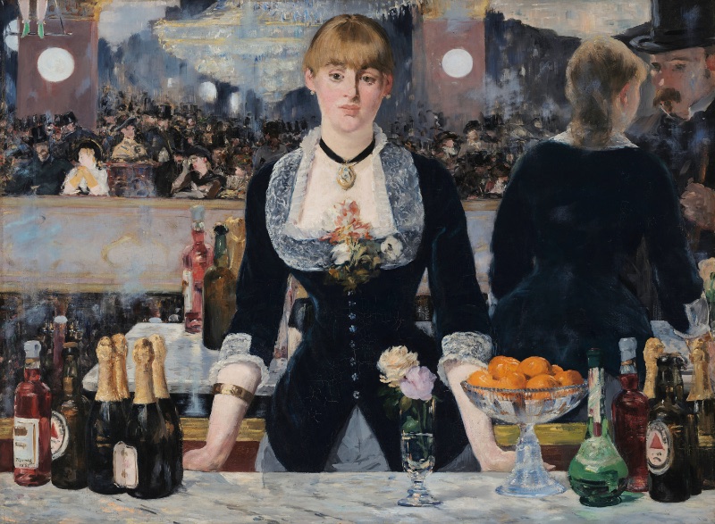 Édouard Manet — Un bar aux Folies Bergère