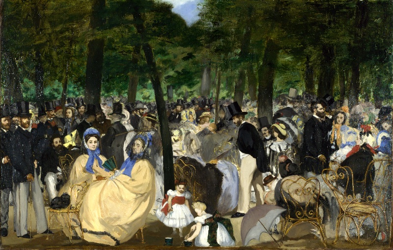Édouard Manet — Music in the Tuileries