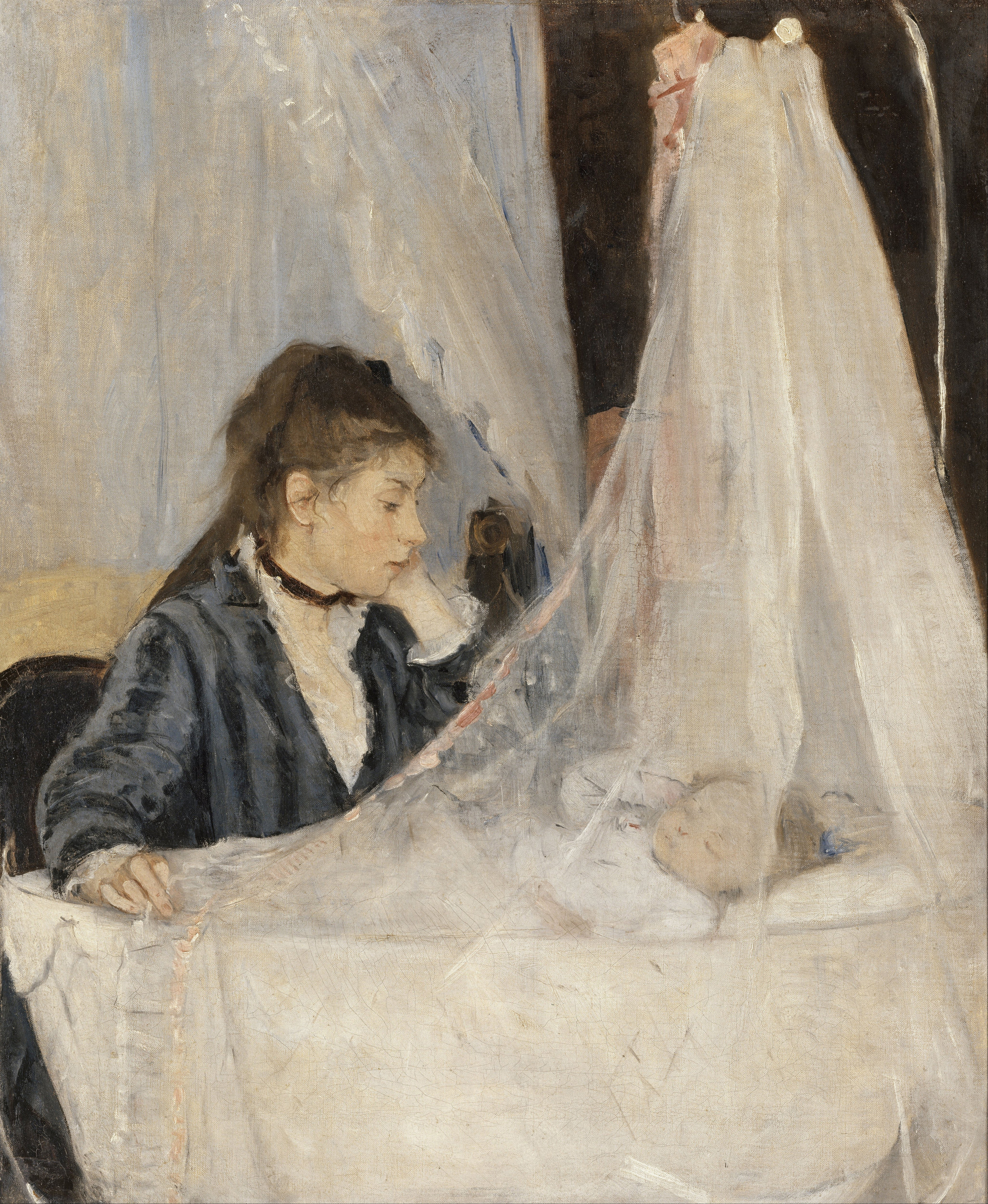 Berthe Morisot — Le Berceau (The Cradle)